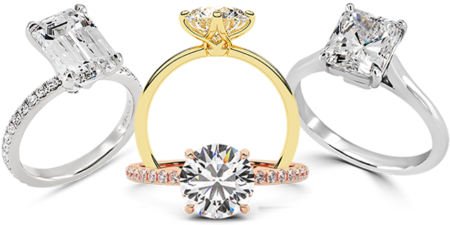 Diamond Engagement Ring and Lab Grown Diamond Jewelry at Rs 45000 | Diamond  Engagement Ring in Surat | ID: 2851207803812
