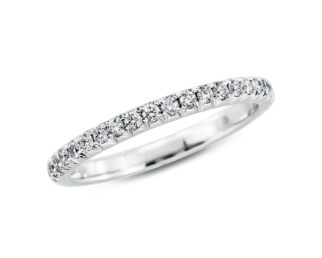 Pave eternity clearance band